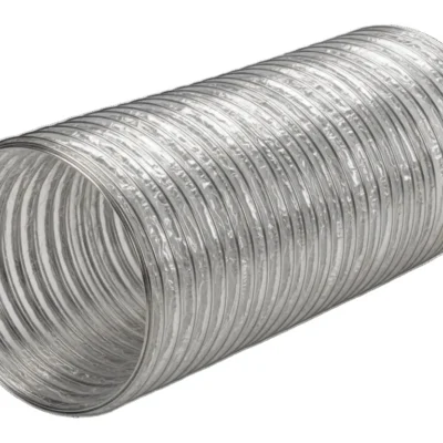 Nikro 860241 Econo Lightweight Clear Mylar Flex Duct 8" x 25 Ft